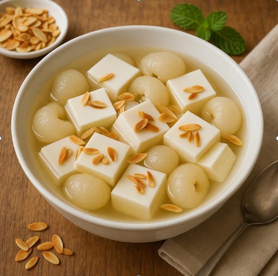 Khúc bạch vải thiều món ăn chân ái mùa hè. Ảnh minh họa