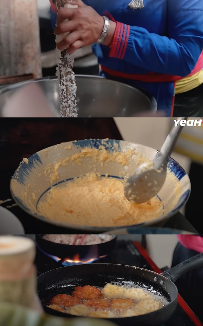 Chả sắn với cách chế biến đơn giản nhưng ngon miệng. Ảnh: Yeah1