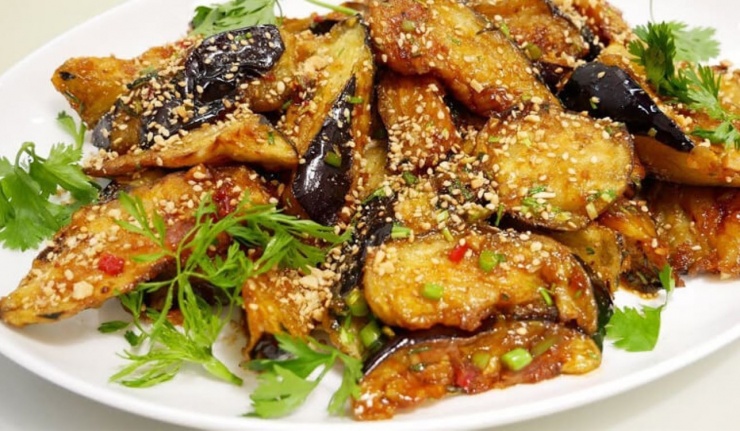 Cà Tím Sốt Chua Ngọt