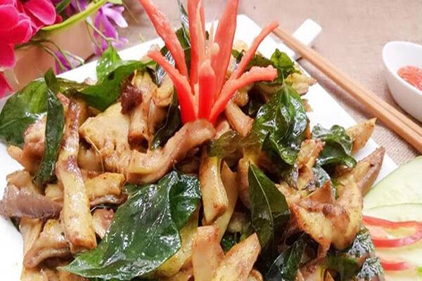 Dạ dày lợn nhồi mắc mật