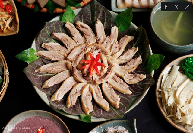 Món vịt dấm ghém