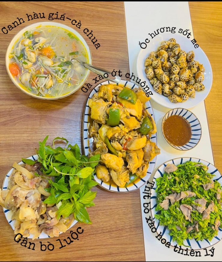Món ngon mỗi ngày cho mâm cơm đủ đầy dưỡng chất.