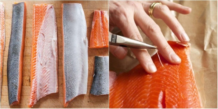 Lỗi khi chế biến cá hồi