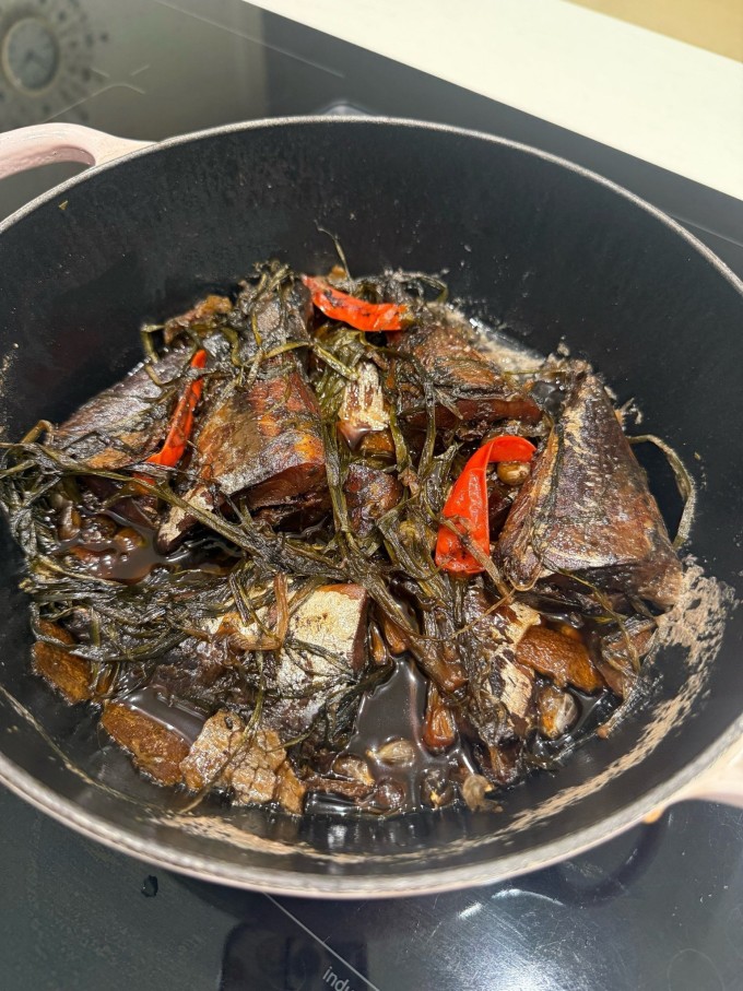 Thành phẩm món cá kho sau khi nấu