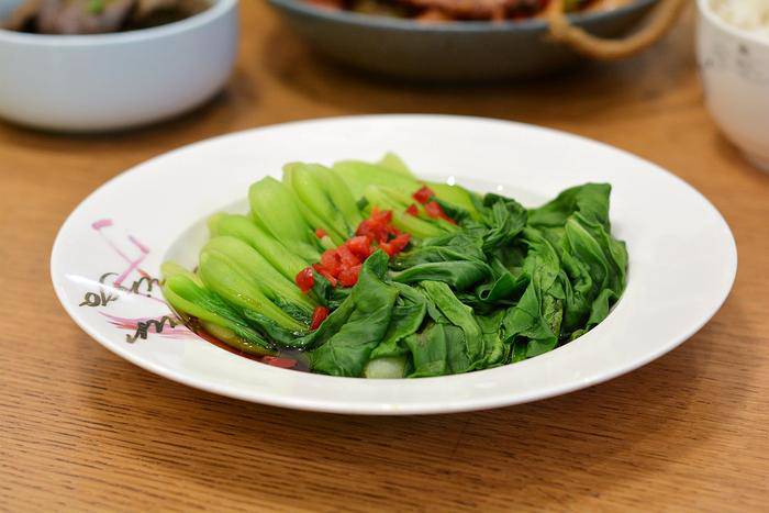 Cải Thìa Rưới Nước Tương