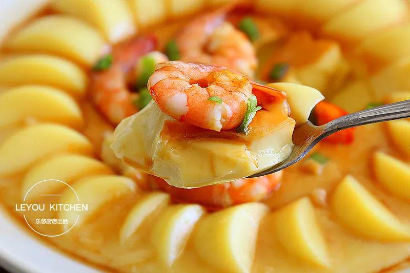 Trứng hấp đậu hũ non