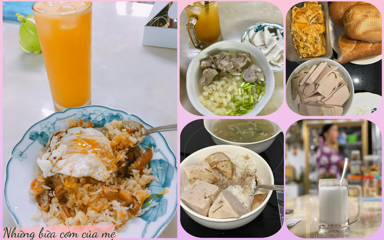 Mẹ luôn chăm sóc con như thuở nhỏ