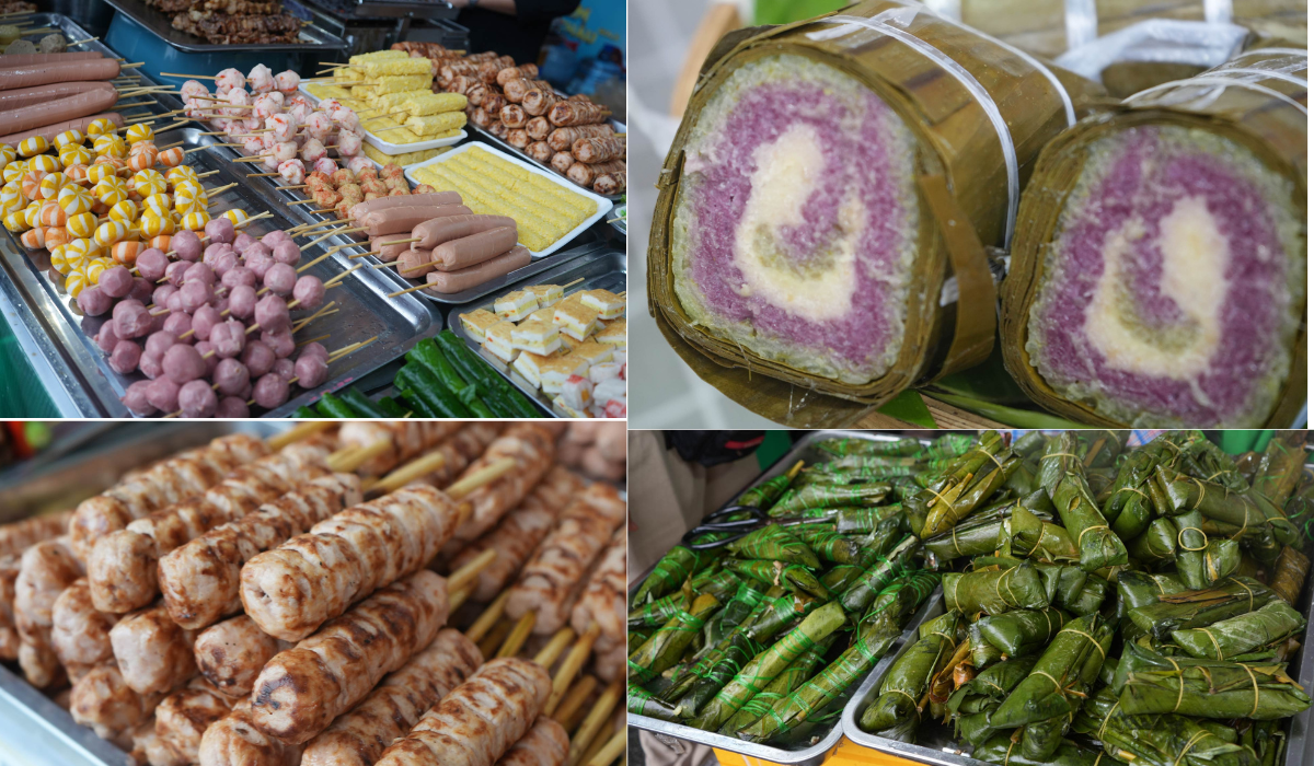 Đồ ăn vặt hấp dẫn