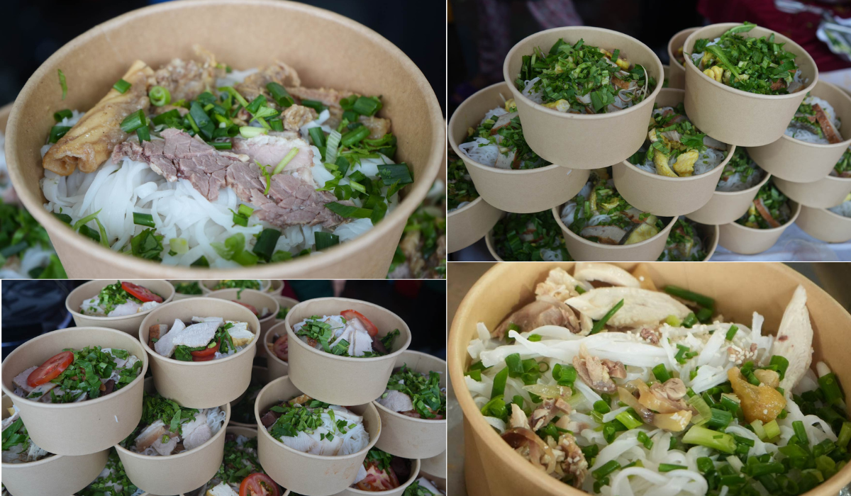 Giá cả các món ăn